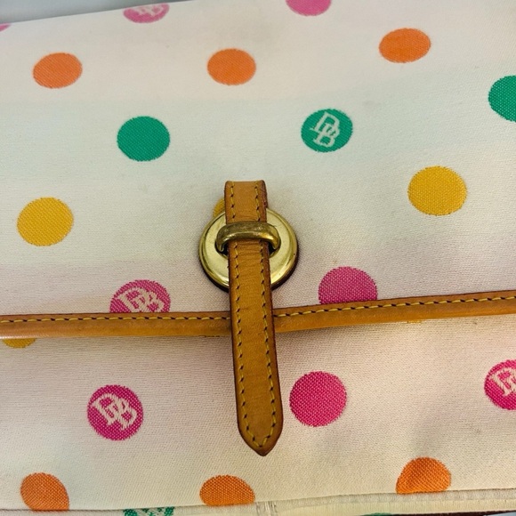 Dooney and Bourke Polka Dot Crossbody Bag - Picture 5 of 6